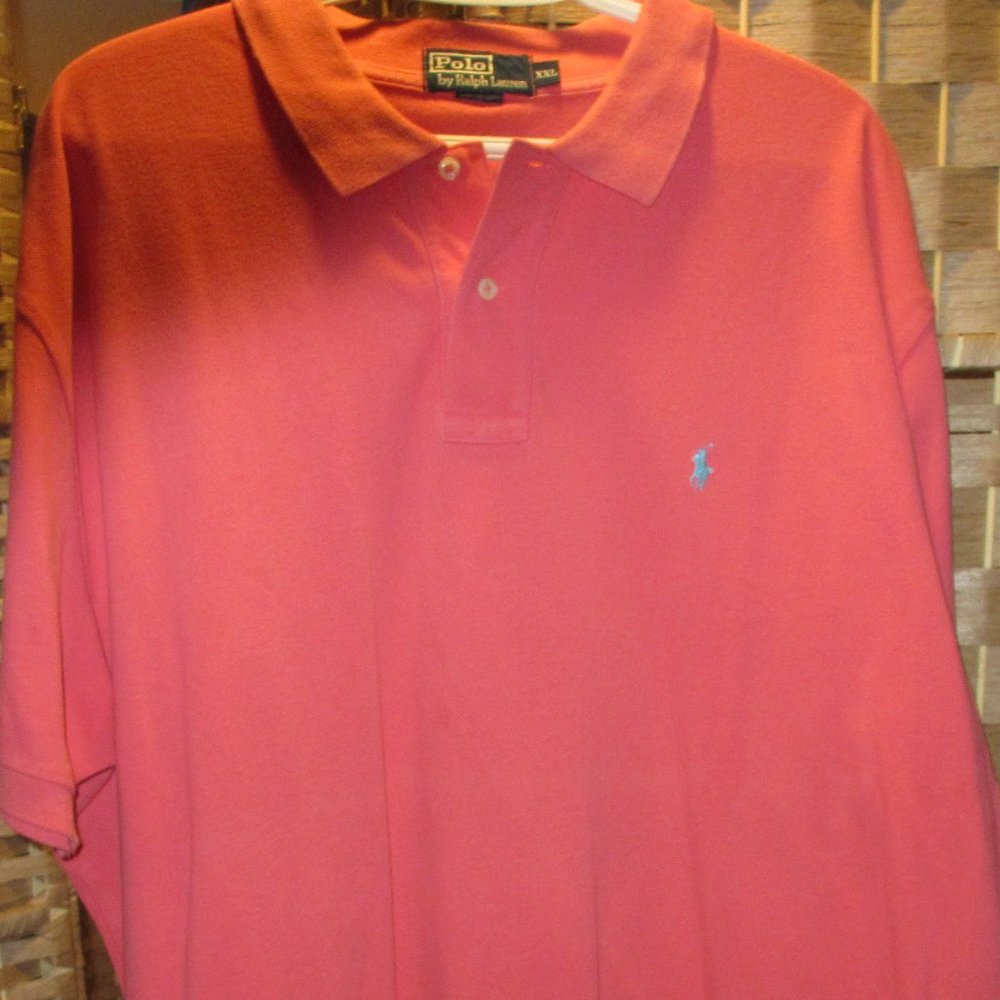 polo by Ralph Lauren men's salmon 3 button shirt